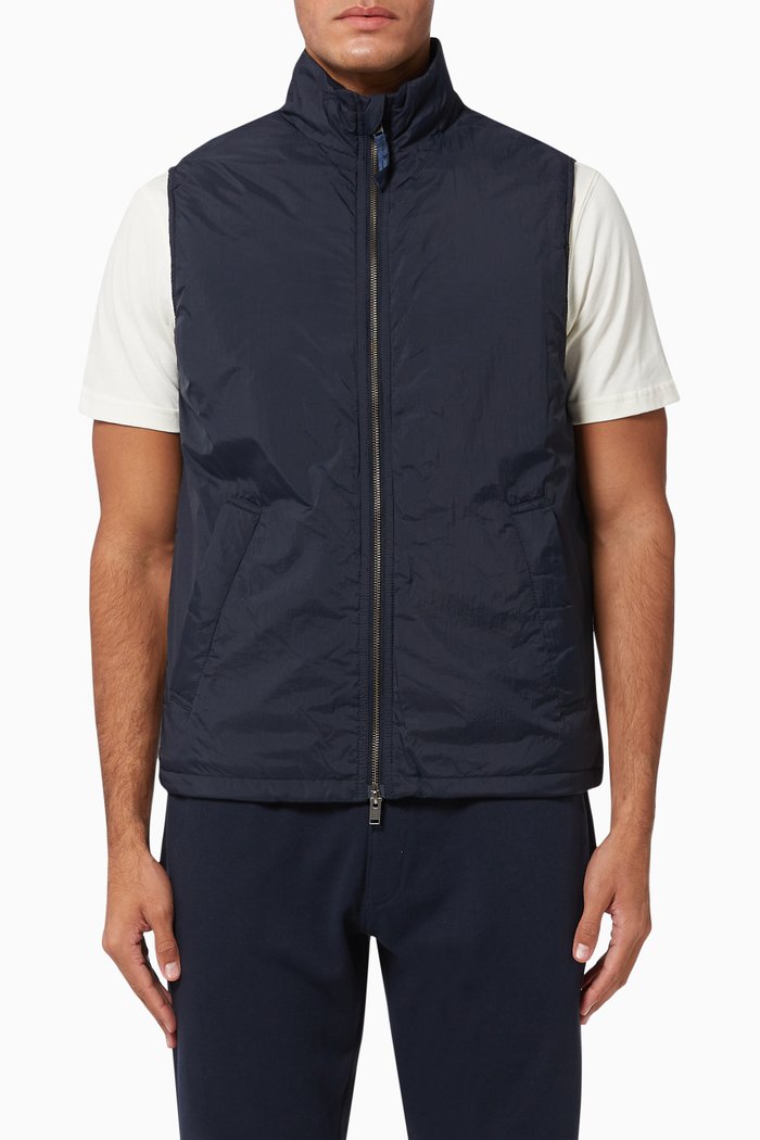 

SLHKEVIN Waistcoat, Blue