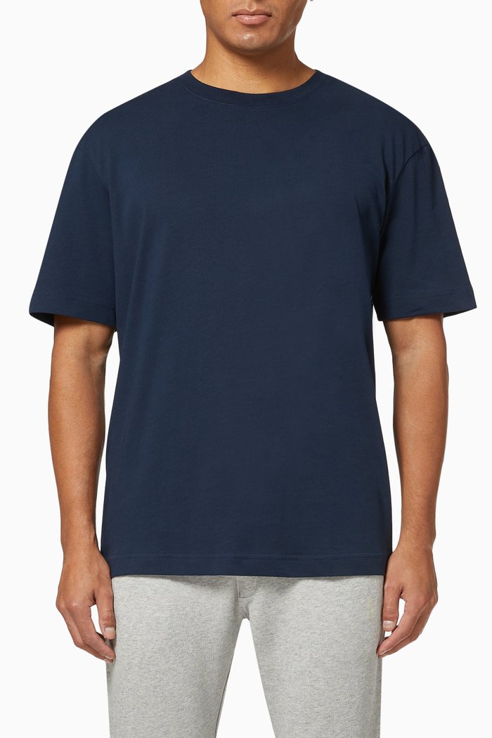 

Organic Cotton Jersey T-shirt, Blue