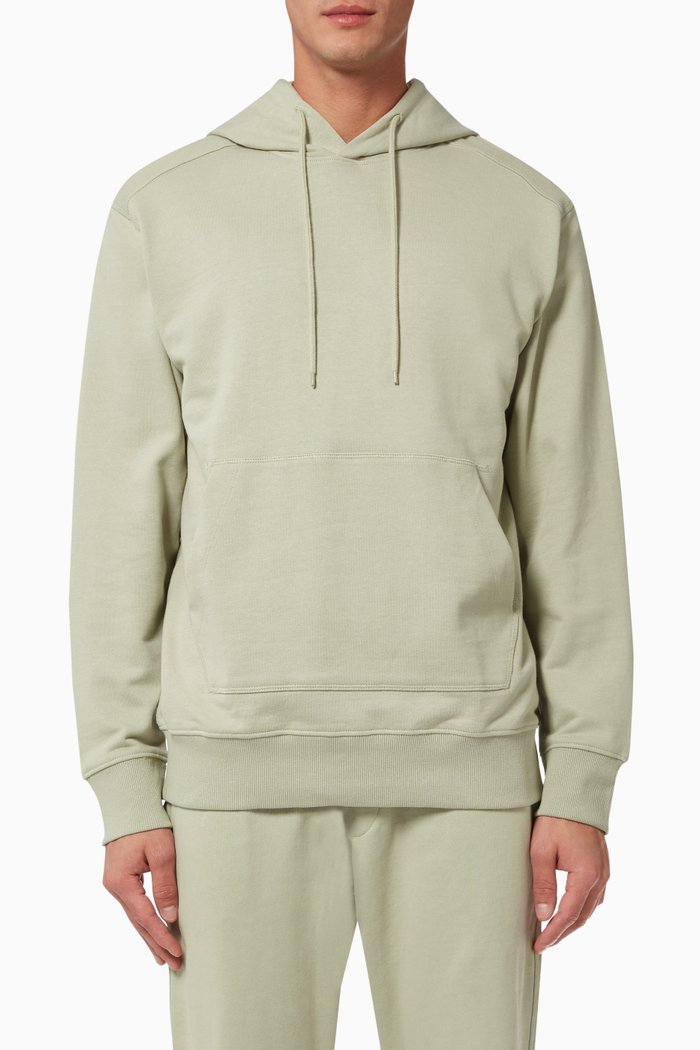 

Organic Cotton Hoodie Sweatshirt, Green