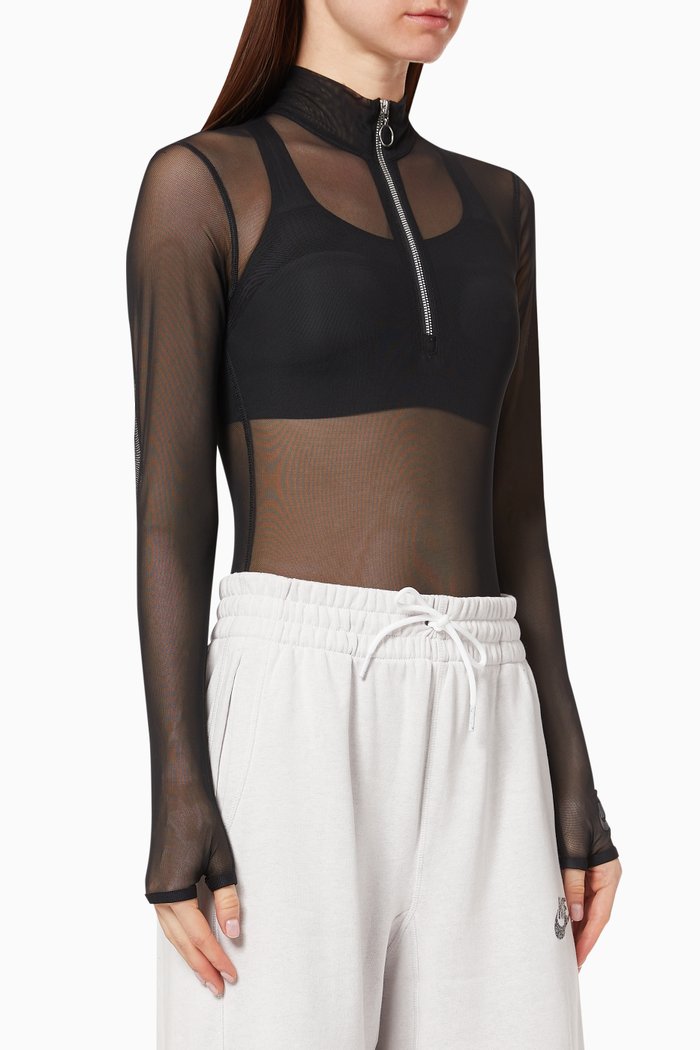 

Icon Clash Bodysuit, Black