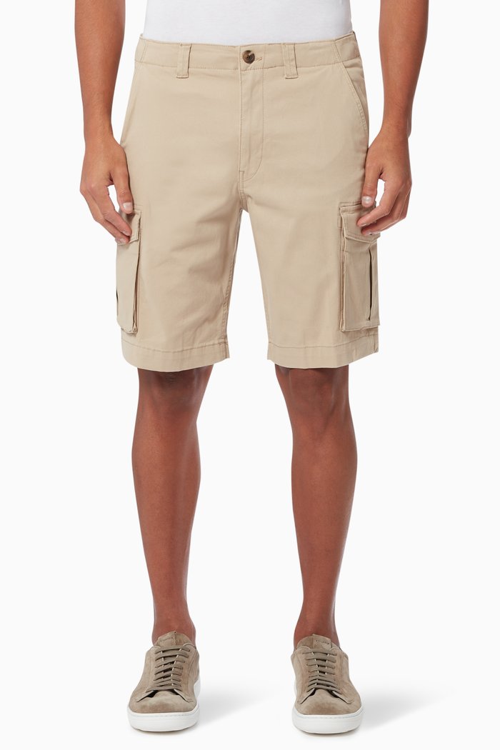 

Cargo Shorts in Organic Cotton, Neutral