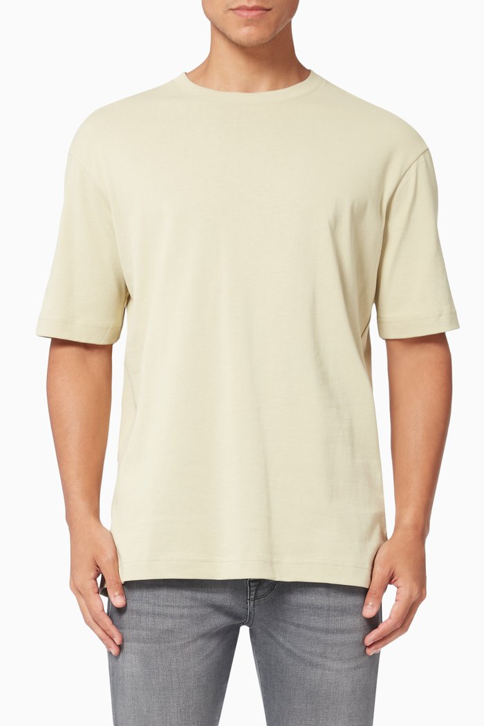 

Loose Fit T-shirt in Organic Cotton, Neutral