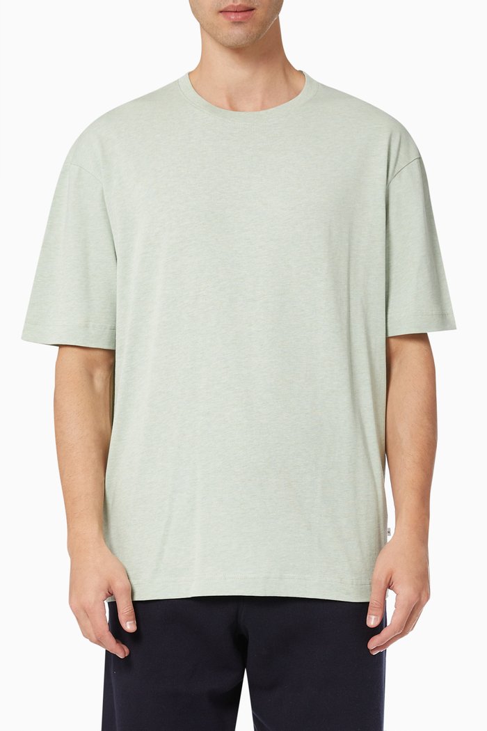 

Loose Fit T-shirt in Organic Cotton, Green
