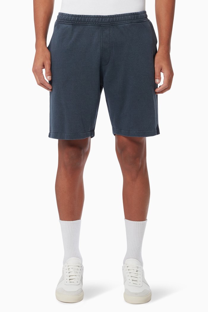 

Organic Cotton Jersey Sweatshorts, Blue