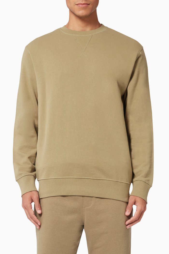 

Crewneck Sweatshirt in Organic Cotton, Neutral