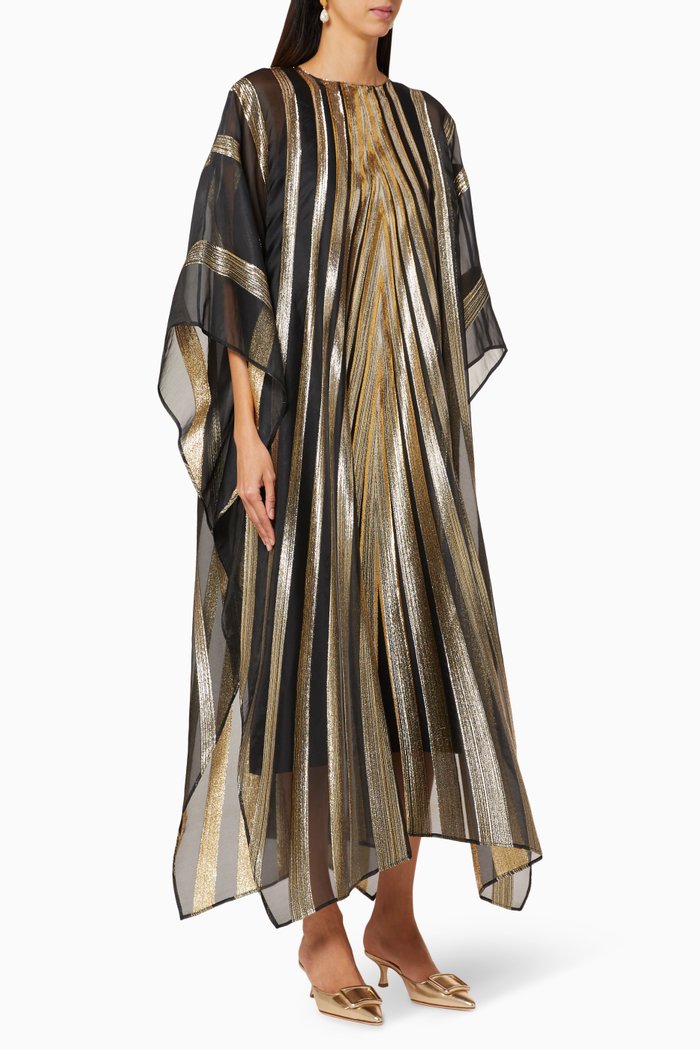 

Mrs. Loren Silk Kaftan, Multicolour