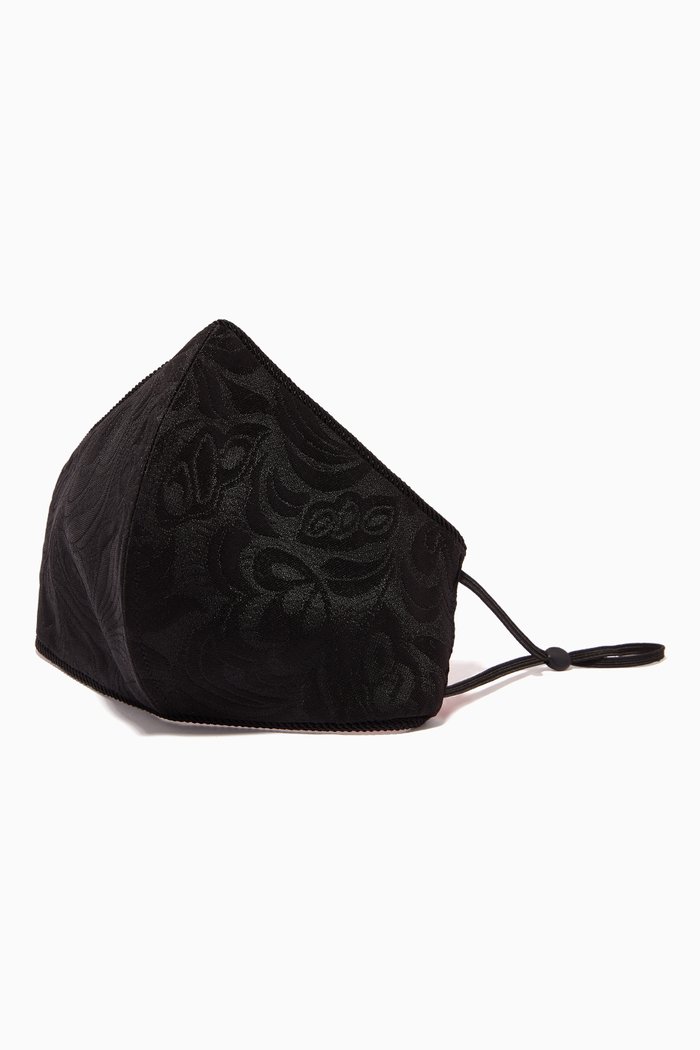 

Tulip Face Mask, Black