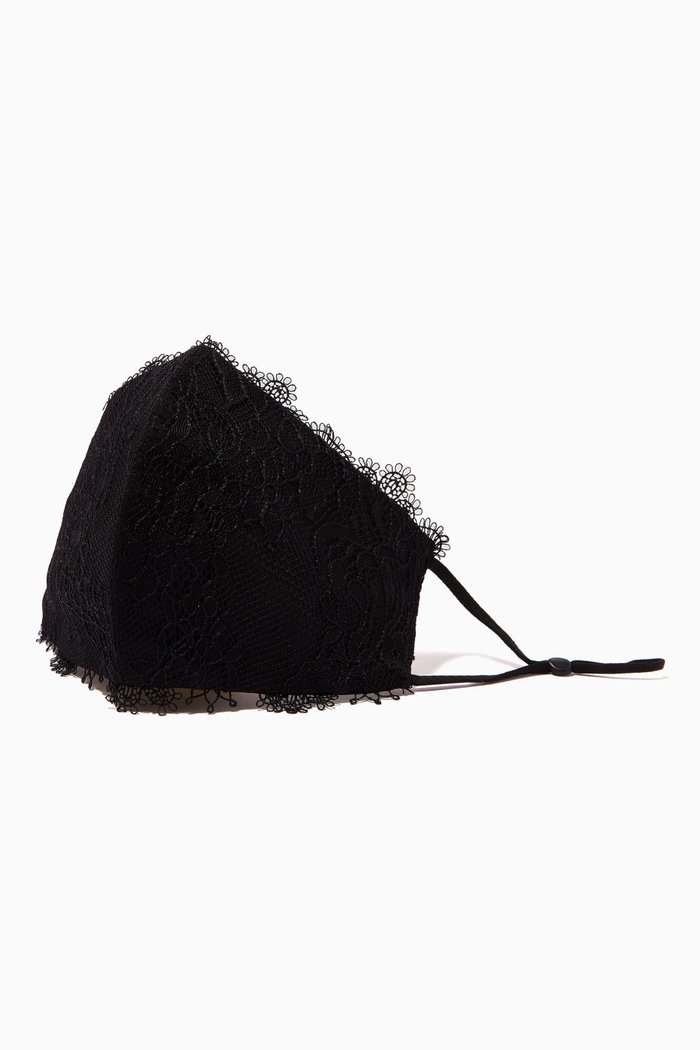 

Lace Face Mask, Black