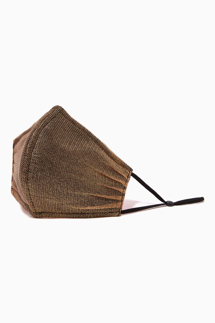 

Cockatoo Face Mask, Gold