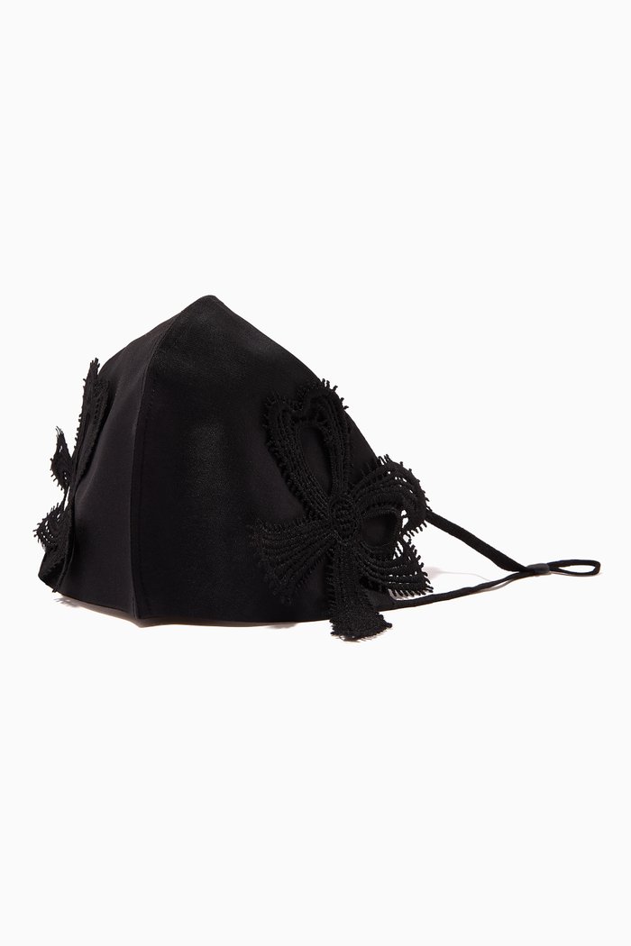 

Knot Face Mask, Black
