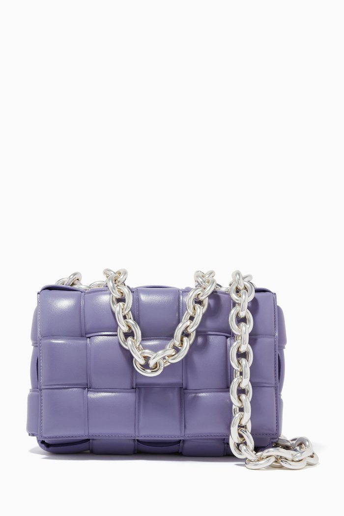 

The Chain Cassette in Nappa, Purple