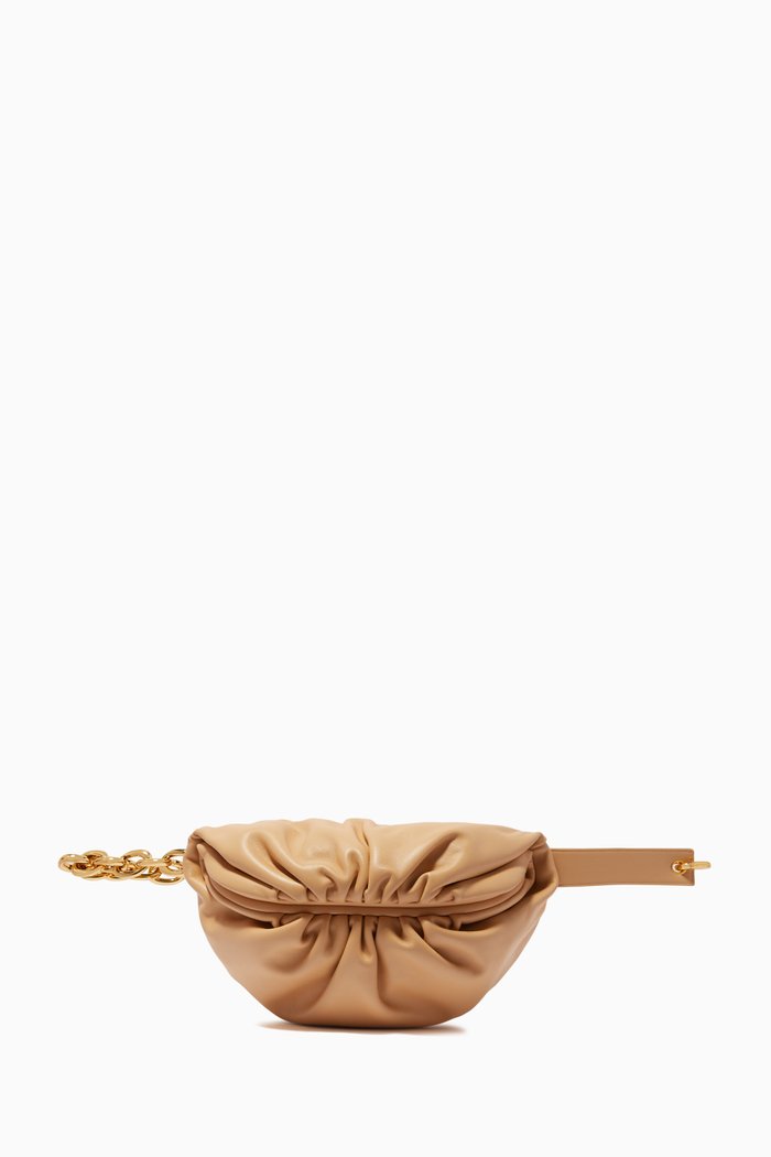 

The Mini Pouch in Nappa Calfskin, Neutral