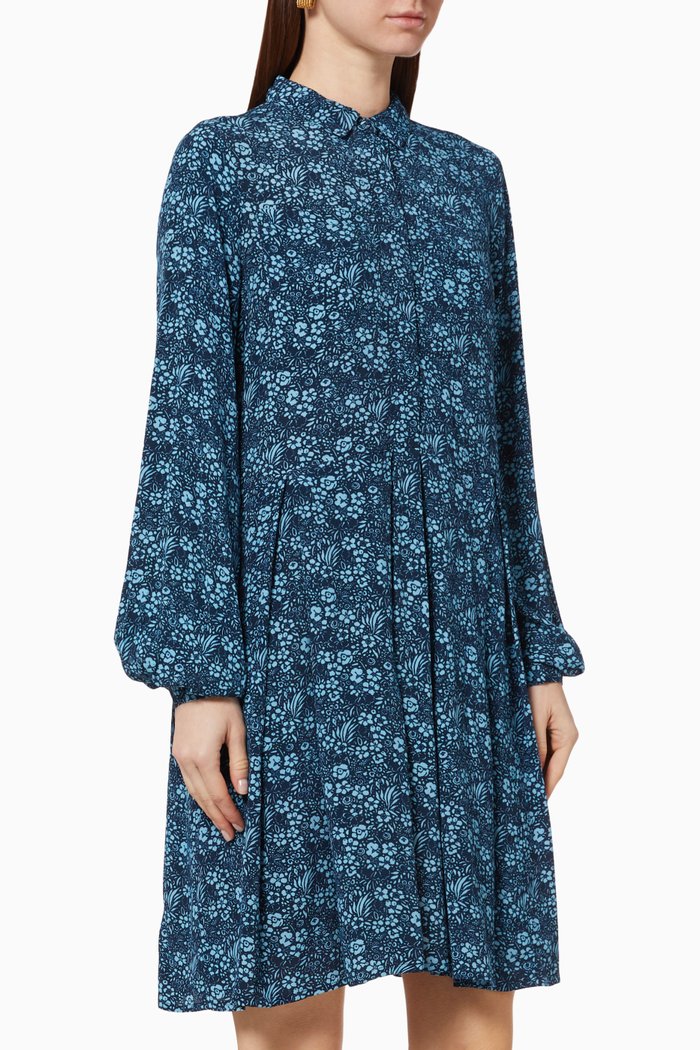 

Yaspiccolina Floral Shirt Dress, Blue