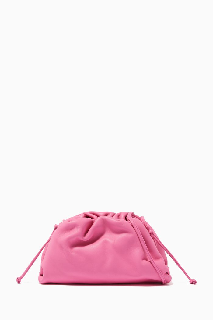 

The Mini Pouch in Nappa Calfskin, Pink