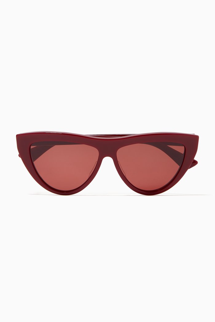 

Teardrop Sunglasses, Burgundy