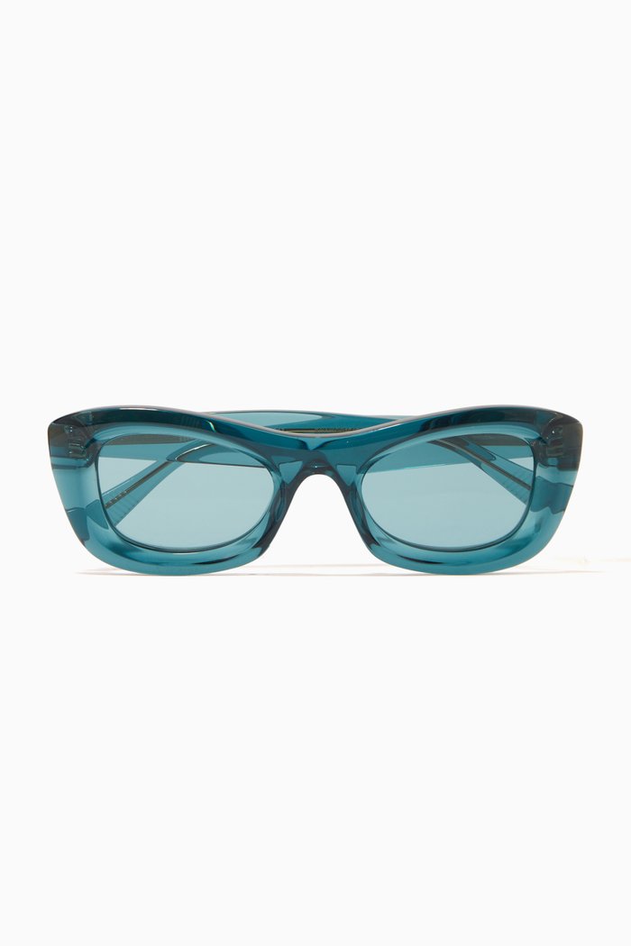 

Rectangular Sunglasses, Blue