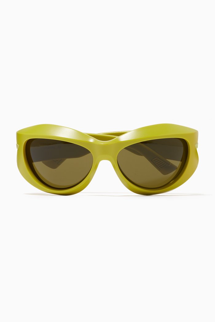 

Oval Sunglasses, Green