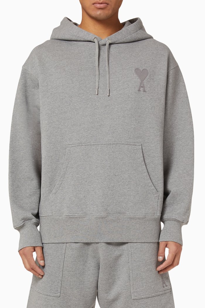 

Ami de Coeur Organic Cotton Hoodie, Grey