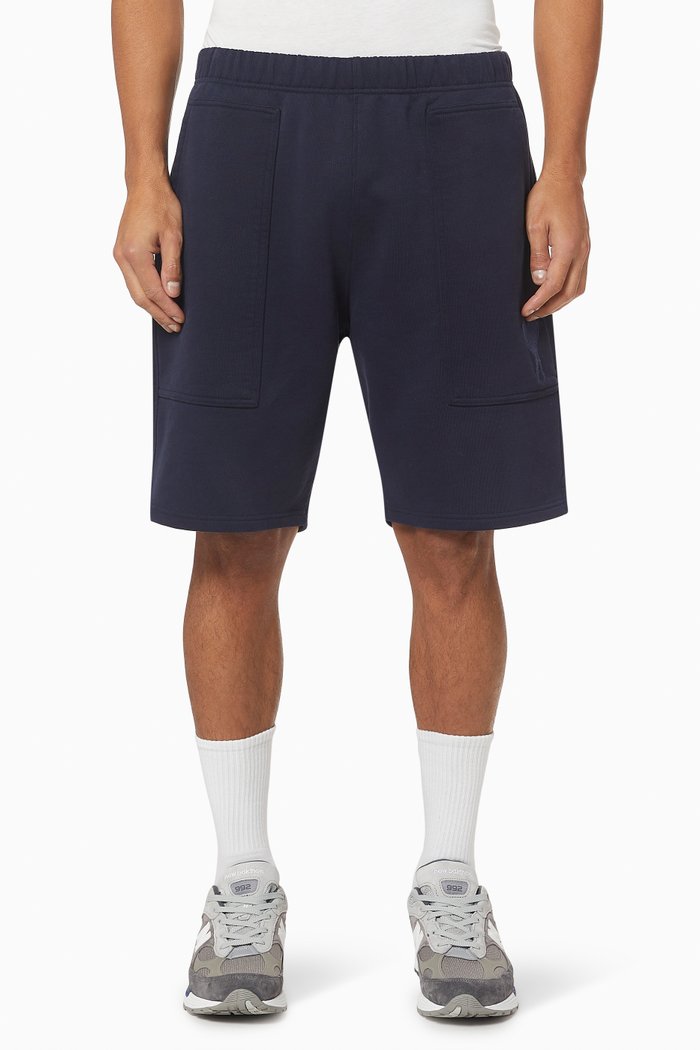 

Logo Cotton Shorts, Blue