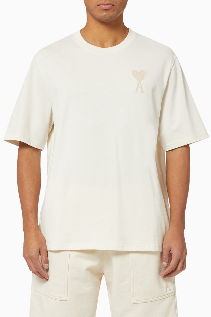 

Ami de Coeur Logo Cotton T-Shirt, Neutral