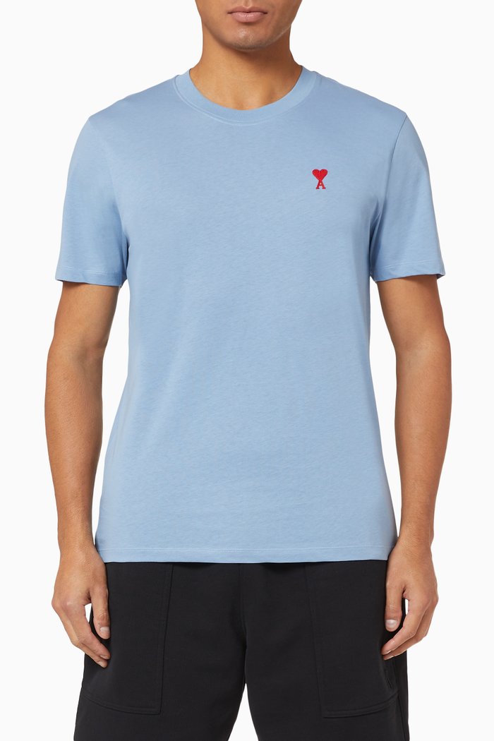 

Ami de Coeur Organic Cotton T-Shirt, Blue