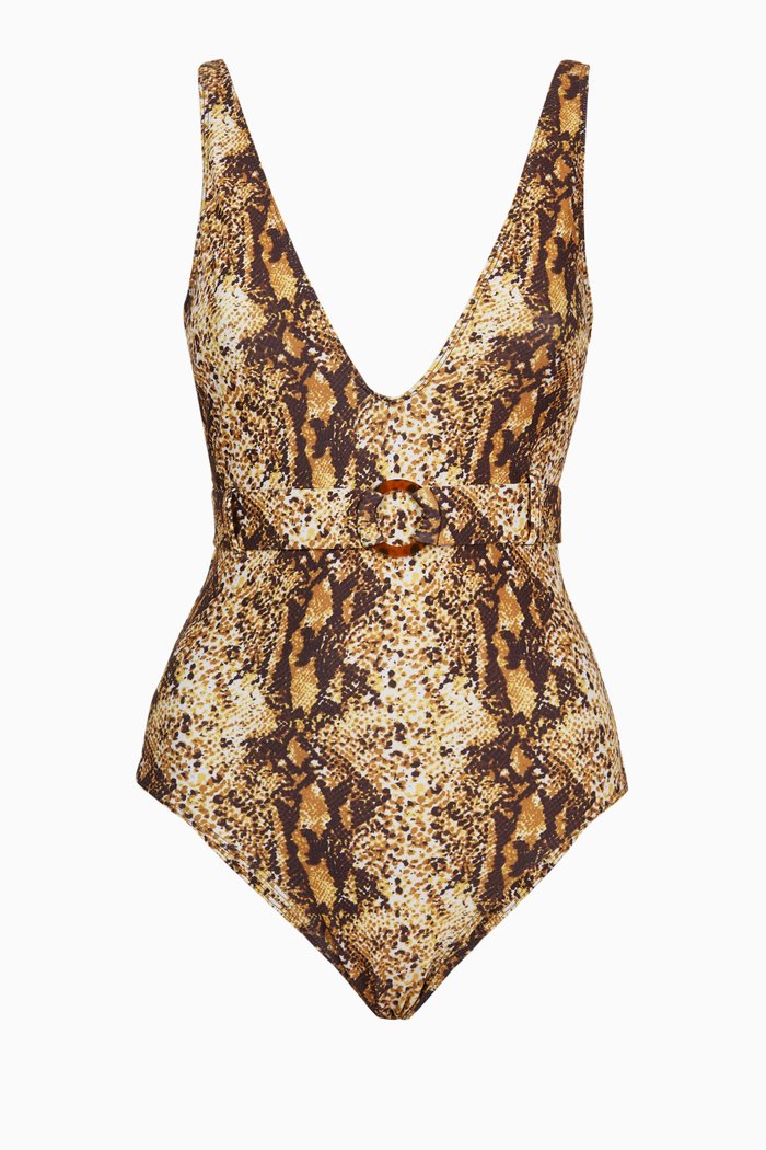 

Delhi One-Piece Swimsuit, Multicolour