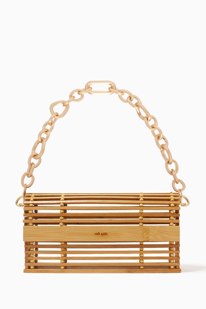 

Sylva Shoulder Bag in Bamboo, Brown