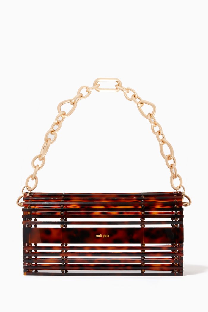 

Sylva Shoulder Bag in Acrylic, Brown