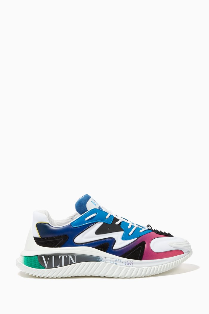 

Wade Runner Sneakers in Neoprene & Fabric, Multicolour