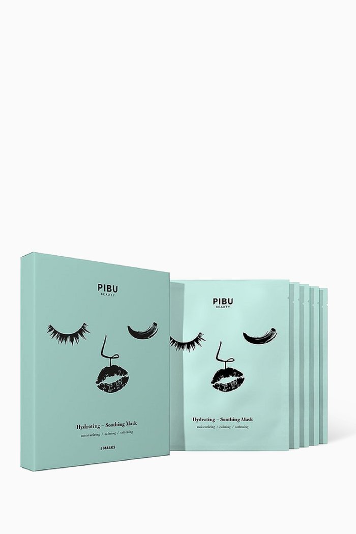 

Hydrating Soothing Sheet Mask Set, 5 x 29ml, Multicolour