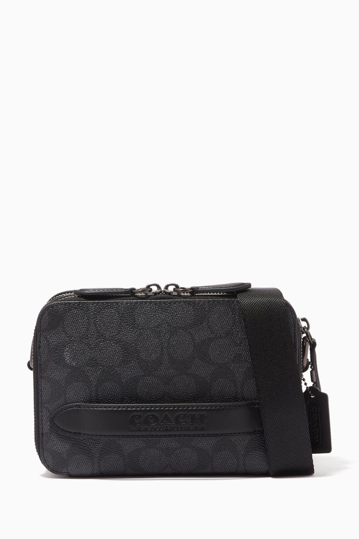 

Charter Crossbody in Signature Canvas, Grey