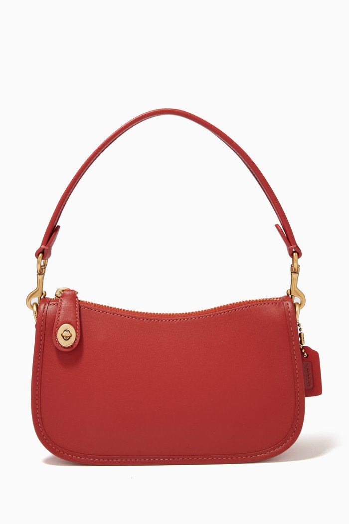 

Swinger 20 Bag in Leather, Red