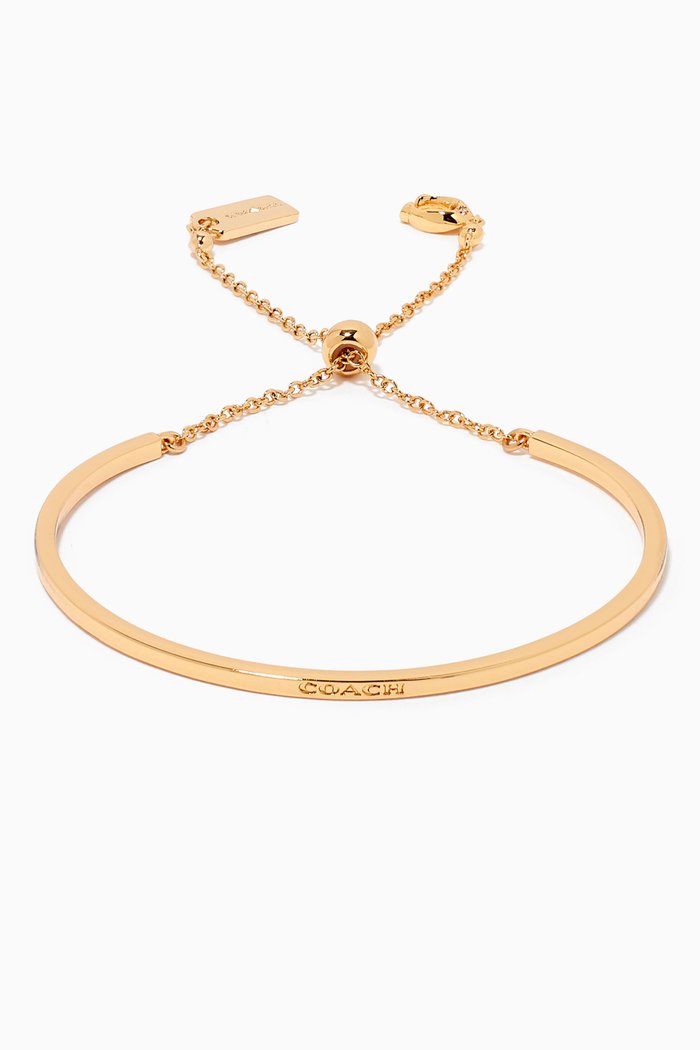 

Signature Slider Bangle, Gold