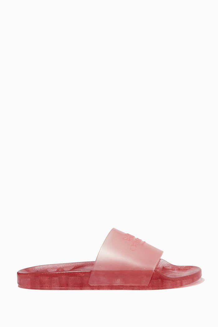 

Ulyssa Slides in Rubber, Pink