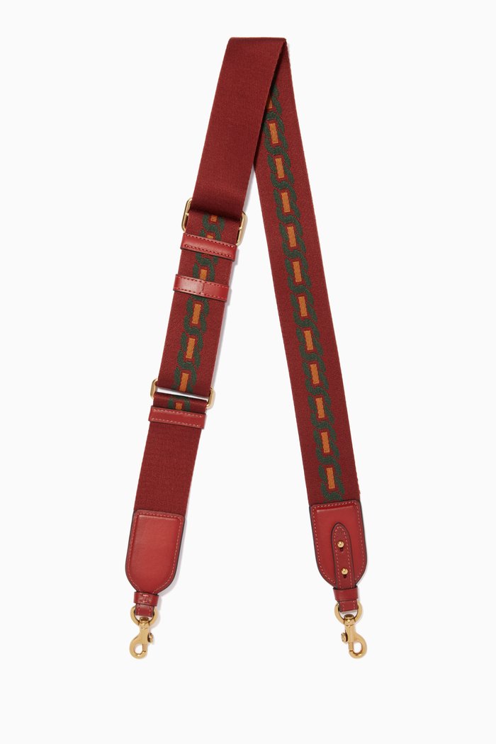 

Strap in Webbed Knit, Red