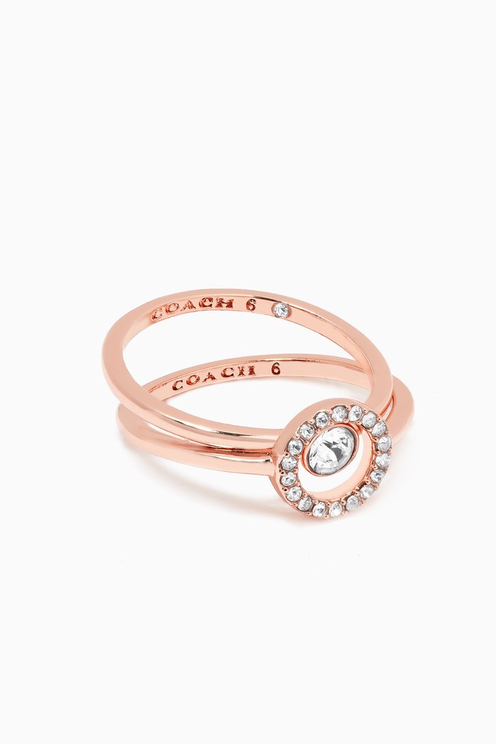 

Halo Swarovski Crystal Ring, Neutral