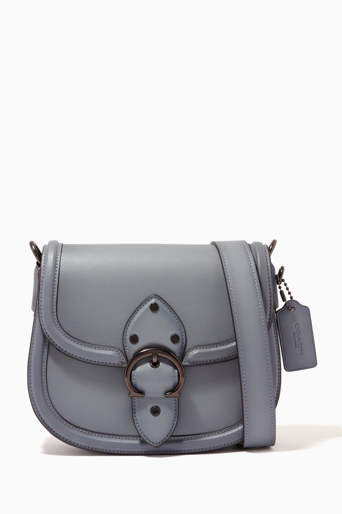 

Beat Saddle Bag in Leather, Black