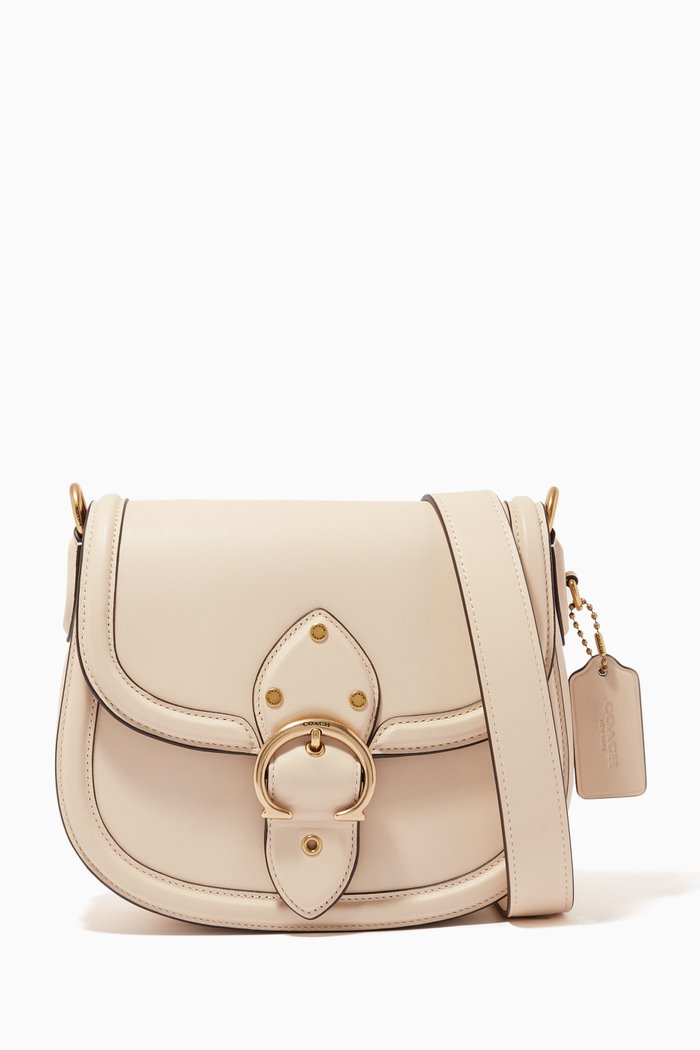 

Beat Saddle Bag in Leather, Neutral