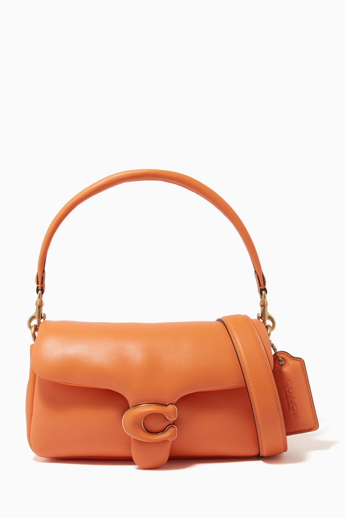 

Pillow Tabby Shoulder Bag 26 in Nappa Leather, Orange