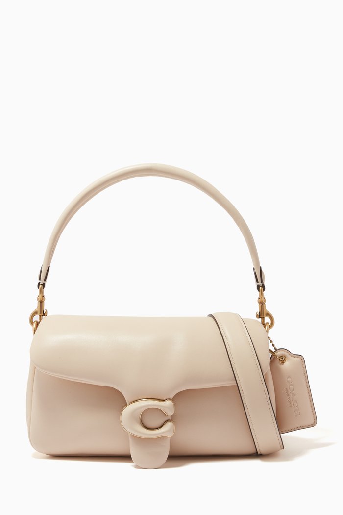 

Pillow Tabby Shoulder Bag 26 in Nappa Leather, Neutral
