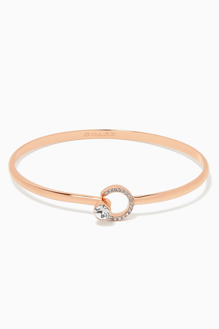 

Halo Swarovski Crystals Bangle, Neutral