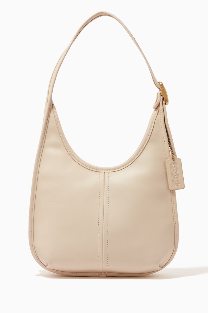 

Ergo Shoulder Bag in Leather, Neutral