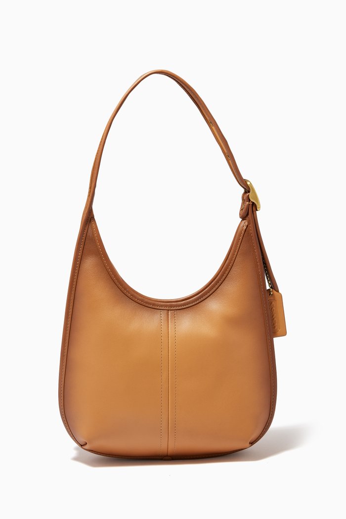 

Ergo Shoulder Bag in Leather, Neutral