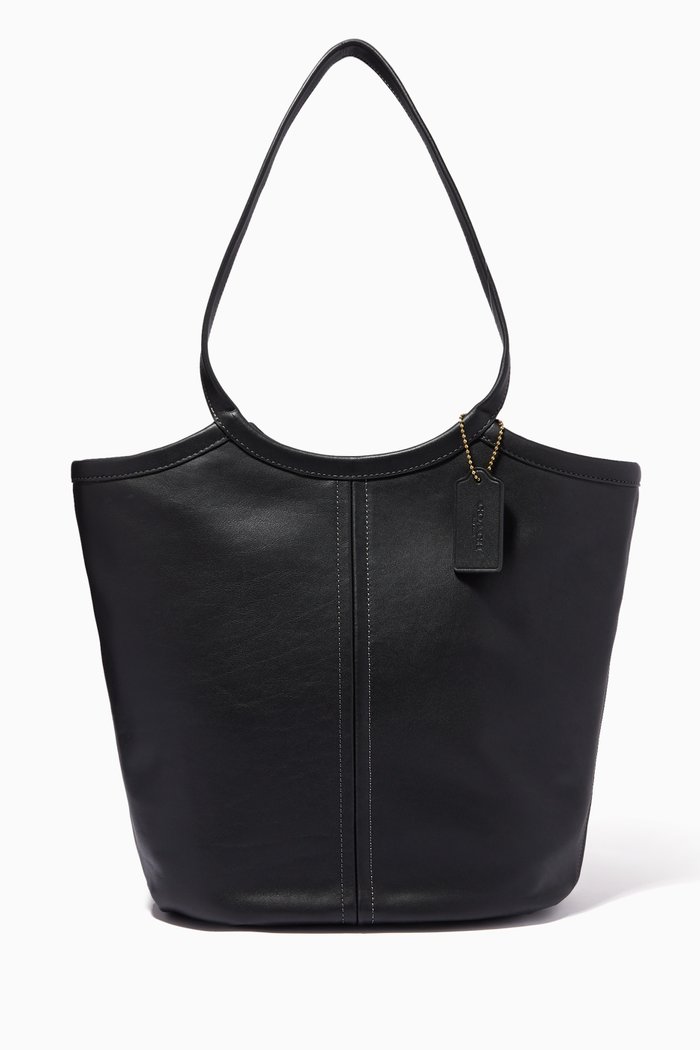 

Bea Tote Bag in Leather, Black