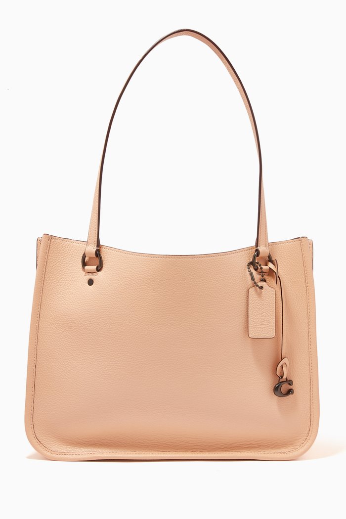 

Tyler Carryall Bag in Pebble Leather, Pink