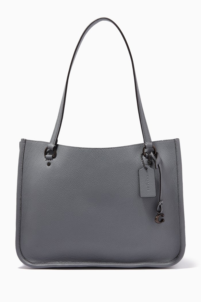 

Tyler Carryall Bag in Pebble Leather, Black