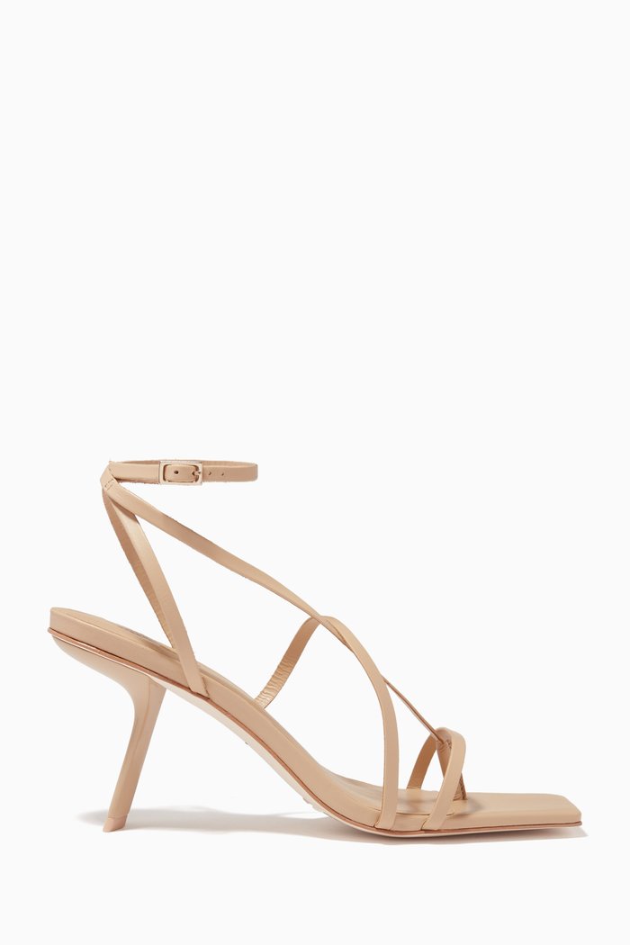 

Tae Sandals in Leather, Neutral