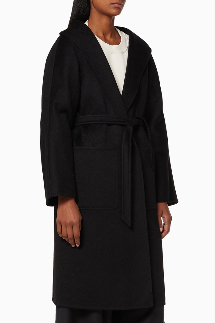 

Lilia Cashmere Coat, Black