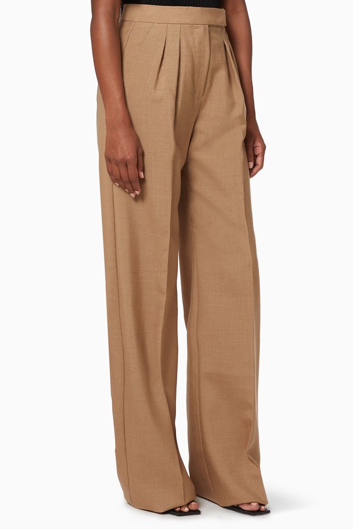 

Galea Silk Pants, Brown