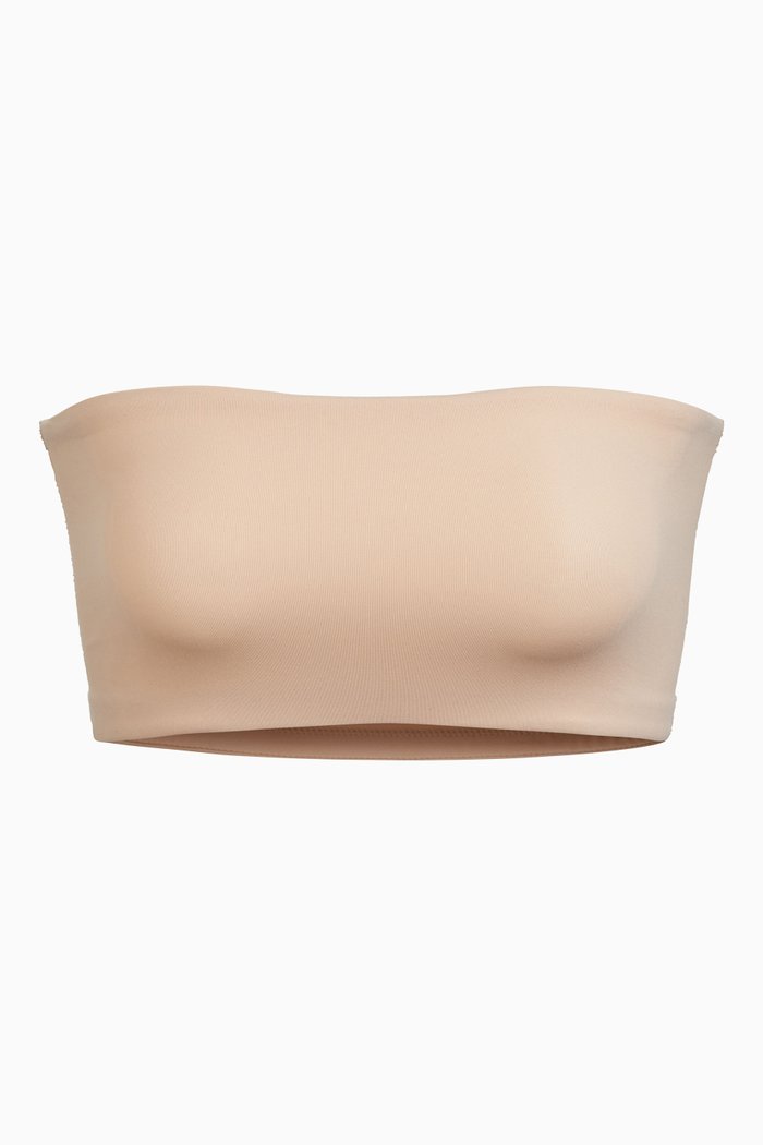 

Fits Everybody Bandeau Bra, Brown